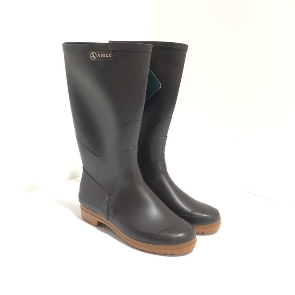 Aigle Chambord Pro Lady 2 Wellington Boots Brun Brown Women’s US 6 EU 36